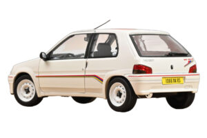Peugeot 106 Rallye 1.3 Valge Norev 1:18 184920 Metall - pilt 3/3
