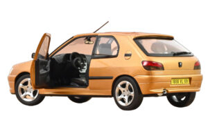 Peugeot 306 S16 Blaze Yellow Norev 1:18 184940 Metall - pilt 2/3
