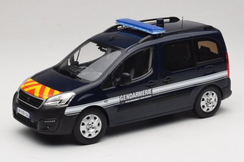 Peugeot Partner Gendarmerie Tumesinine Norev 1:18 184890 Metall