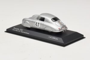 Porsche 356 #47 Sauerwein / Brunet 24 Hours of Le Mans 1951 Minichamps 1:43 400516747 Metall - pilt 3/4