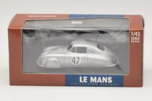 Porsche 356 #47 Sauerwein / Brunet 24 Hours of Le Mans 1951 Minichamps 1:43 400516747 Metall - pilt 4/4