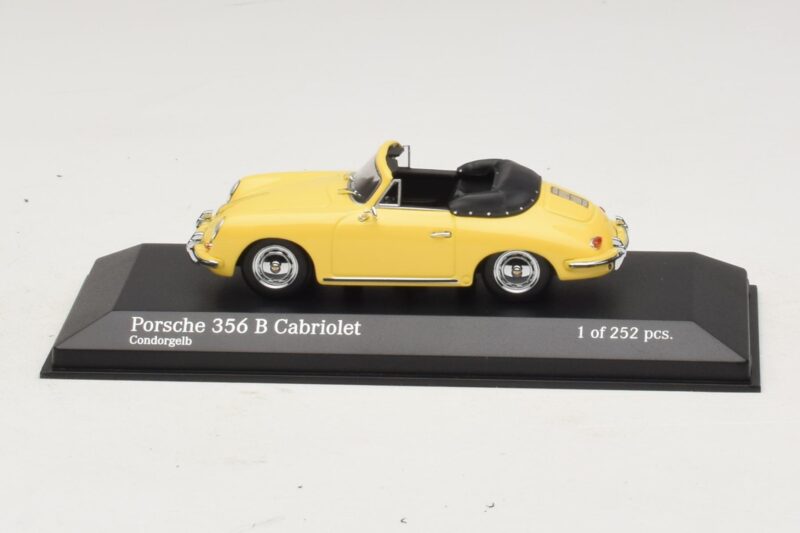 Porsche 356 B Kabriolett Kollane Minichamps 1:43 Porsche 356 B Kabriolett Kollane Minichamps 1:43 400064334 Metall