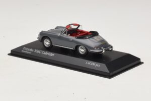 Porsche 356C Cabriolet Hall Minichamps 1:43 430062339 Metall - pilt 3/4