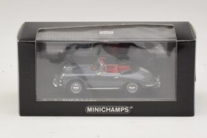 Porsche 356C Cabriolet Hall Minichamps 1:43 430062339 Metall - pilt 4/4
