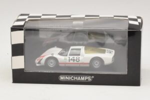 Porsche 906 K Scuderia Filipinetti #148 W. Mairesse / H. Muller Targa Florio Winners 1966 Minichamps 1:43 400666648 Metall - pilt 4/4