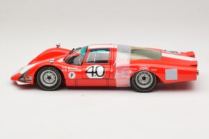 Porsche 906 LH Squadra Tartaruga #40 D. Spoerry / R. Steinemann 12 Hours of Sebring 1967 Minichamps 1:18 100676140 Metall - pilt 4/8