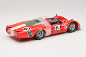 Porsche 906 LH Squadra Tartaruga #40 D. Spoerry / R. Steinemann 12 Hours of Sebring 1967 Minichamps 1:18 100676140 Metall - pilt 3/8