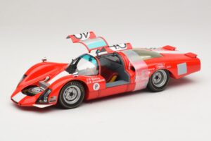 Porsche 906 LH Squadra Tartaruga #40 D. Spoerry / R. Steinemann 12 Hours of Sebring 1967 Minichamps 1:18 100676140 Metall - pilt 2/8