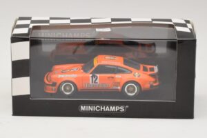 Porsche 911 934 Jagermeister #12 H. Kelleners DRM Nurburgring 1976 Minichamps 1:43 400766412 Metall - pilt 4/4