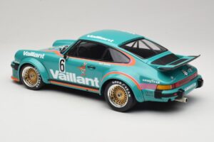 Porsche 911 934 Vaillant #6 T. Hezemans Winner DRM Norisring 1976 Minichamps 1:12 125766406 Metall - pilt 5/6