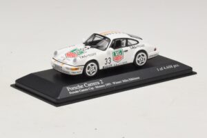 Porsche 911 964 Carrera 2 #33 M. Hakkinen Monaco Carrera Cup Winner 1993 Minichamps 1:43 430936033 Metall - pilt 2/4