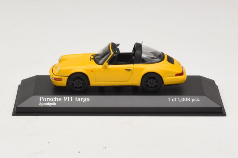 Porsche 911 964 Targa Kollane Minichamps 1:43 Porsche 911 964 Targa Kollane Minichamps 1:43 400061367 Metall