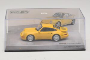 Porsche 911 964 Turbo S 3.3 Lightweight Minichamps 1:43 436069170 Metall - pilt 4/5
