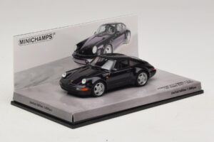 Porsche 911 964 Turbo S 3.6 30. Aastapäev Must Minichamps 1:43 436069171 Metall - pilt 2/5