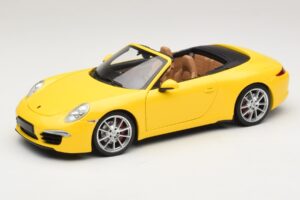 Porsche 911 991 Carrera S Kabriolett Kollane Minichamps 1:18 100061031 Metall