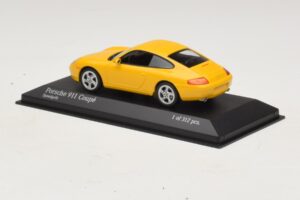 Porsche 911 991 Carrera Kollane Minichamps 1:43 410060221 Metall - pilt 3/4