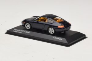 Porsche 911 991 Turbo S Sinine Metallik Minichamps 1:43 410062220 Metall - pilt 3/4
