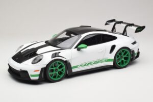 Porsche 911 992 GT3 RS Tribute to Carrera RS Valge Python Green Norev 1:12 127535 Metall