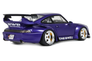 Porsche 911 993 RWB Son Goku Purple GT Spirit 1:18 GT571 Vaik - pilt 2/5