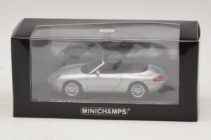 Porsche 911 996 Kabriolett Hõbe Metallik Minichamps 1:43 400061091 Metall - pilt 4/4