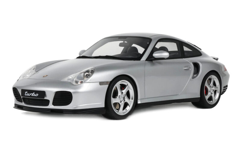 Porsche 911 996 Turbo Polar Silver GT Spirit 1:18 GT567 Vaik
