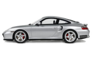 Porsche 911 996 Turbo Polar Silver GT Spirit 1:18 GT567 Vaik - pilt 3/5