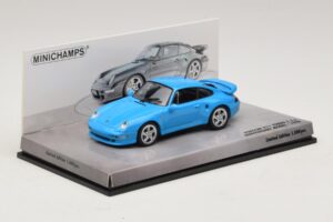 Porsche 911 996 Turbo S 3.6 Juubeliväljaanne Sinine Minichamps 1:43 436069270 Metall - pilt 2/5