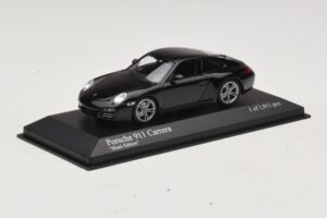 Porsche 911 997 Carrera Black Edition Minichamps 1:43 400066425 Metall - pilt 2/4