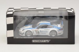 Porsche 911 997 GT3 R #53 Vannelet / Pyroles Class Winners 24 Hours of Spa 2010 Minichamps 1:43 400108953 Metall - pilt 4/4