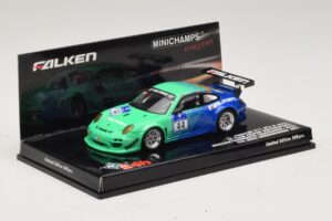 Porsche 911 997 GT3 R Falken #44 Nurburgring 2011 Minichamps 1:43 447116144 Metall - pilt 2/5