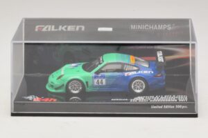 Porsche 911 997 GT3 R Falken #44 Nurburgring 2011 Minichamps 1:43 447116144 Metall - pilt 4/5