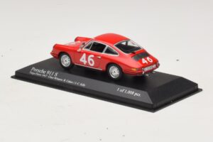 Porsche 911 S #46 Cahier / Killy Class Winners Targa Florio 1967 Minichamps 1:43 430676746 Metall - pilt 3/4