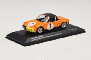 Porsche 914/6 #1 G. Larrousse / H. Marko Winners Marathon de la Route 1970 Minichamps 1:43 400706501 Metall - pilt 2/4
