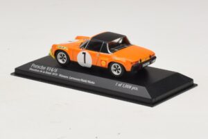 Porsche 914/6 #1 G. Larrousse / H. Marko Winners Marathon de la Route 1970 Minichamps 1:43 400706501 Metall - pilt 3/4