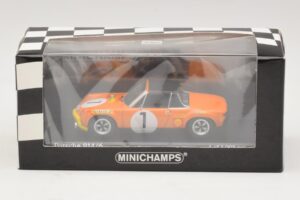 Porsche 914/6 #1 G. Larrousse / H. Marko Winners Marathon de la Route 1970 Minichamps 1:43 400706501 Metall - pilt 4/4