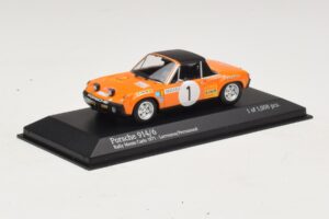 Porsche 914/6 #1 G. Larrousse / J-C. Perramond Rally Monte Carlo 1971 Minichamps 1:43 400716501 Metall - pilt 2/4