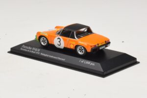 Porsche 914/6 #3 B. Waldegard / O. Andersson Marathon de la Route 1970 Minichamps 1:43 400706503 Metall - pilt 3/4