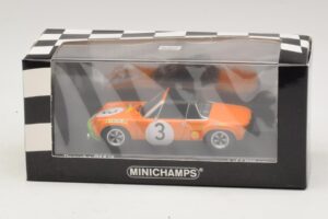 Porsche 914/6 #3 B. Waldegard / O. Andersson Marathon de la Route 1970 Minichamps 1:43 400706503 Metall - pilt 4/4