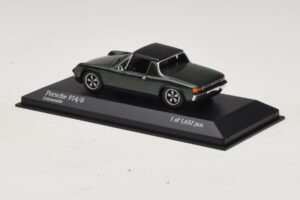 Porsche 914/6 Roheline Minichamps 1:43 400065060 Metall - pilt 3/4