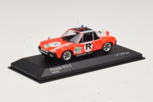Porsche 914/6 ONS R2 Punane Minichamps 1:43 400746500 Metall - pilt 2/4