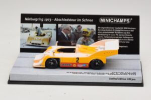 Porsche 917/10 #2 W. Kauhsen Farewell In The Snow Nurburgring 1973 Minichamps 1:43 437736592 Metall