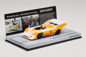 Porsche 917/10 #2 W. Kauhsen Farewell In The Snow Nurburgring 1973 Minichamps 1:43 437736592 Metall - pilt 2/5
