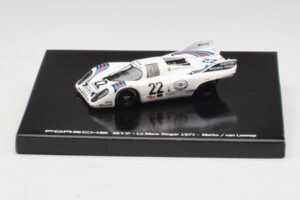 Porsche 917K #22 H. Marko / G. van Lennep Martini Racing 24 Hours of Le Mans Võitja 1971 Kassett Väljaanne Minichamps 1:43 WA