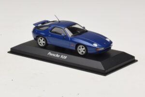 Porsche 928 Sinine Metallik Maxichamps 1:43 940068101 Metall - pilt 3/4