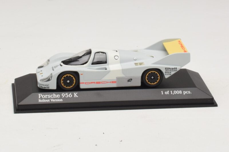 Porsche 956K Rollout Version 1982 Minichamps 1:43 Porsche 956K Rollout Version 1982 Minichamps 1:43 400826799 Metall