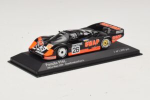 Porsche 956L #26 T-Bird Swap Shop P. Henn / J. Rondeau 24 Hours of Le Mans 1984 Minichamps 1:43 430846526 Metall - pilt 2/4