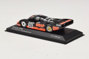 Porsche 956L #26 T-Bird Swap Shop P. Henn / J. Rondeau 24 Hours of Le Mans 1984 Minichamps 1:43 430846526 Metall - pilt 3/4