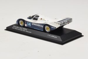 Porsche 962 IMSA #14 A. Holbert / D. Bell Mid-Ohio 500km 1986 Minichamps 1:43 400866514 Metall - pilt 3/4