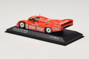 Porsche 962 IMSA #8 A.J. Foyt / B. Wollek 12 Hours of Sebring 1985 Minichamps 1:43 400856508 Metall - pilt 3/4