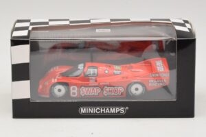 Porsche 962 IMSA #8 A.J. Foyt / B. Wollek 12 Hours of Sebring 1985 Minichamps 1:43 400856508 Metall - pilt 4/4